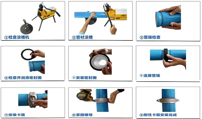 蜜桃视频成人网站铝合金管安装示意图