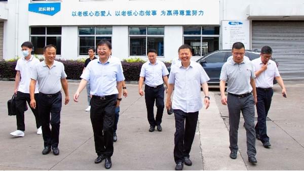 市人大副主任邹柏涌率队调研宁波蜜桃视频成人网站压缩机