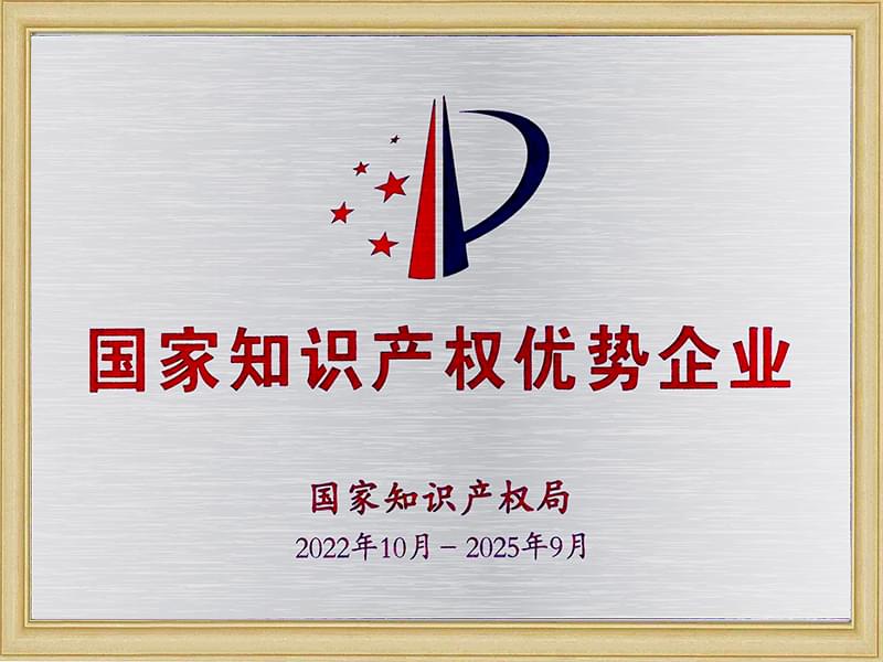 蜜桃视频成人网站被授予国家知识产权优势企业